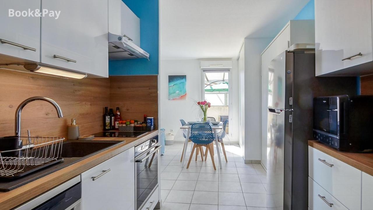 Les Alouettes Studio Avec Terrasse, Garage Et Piscine Λα Σιοτά Εξωτερικό φωτογραφία